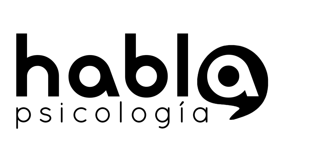 Logo Png Habla Psicologia Rectangulo Negro