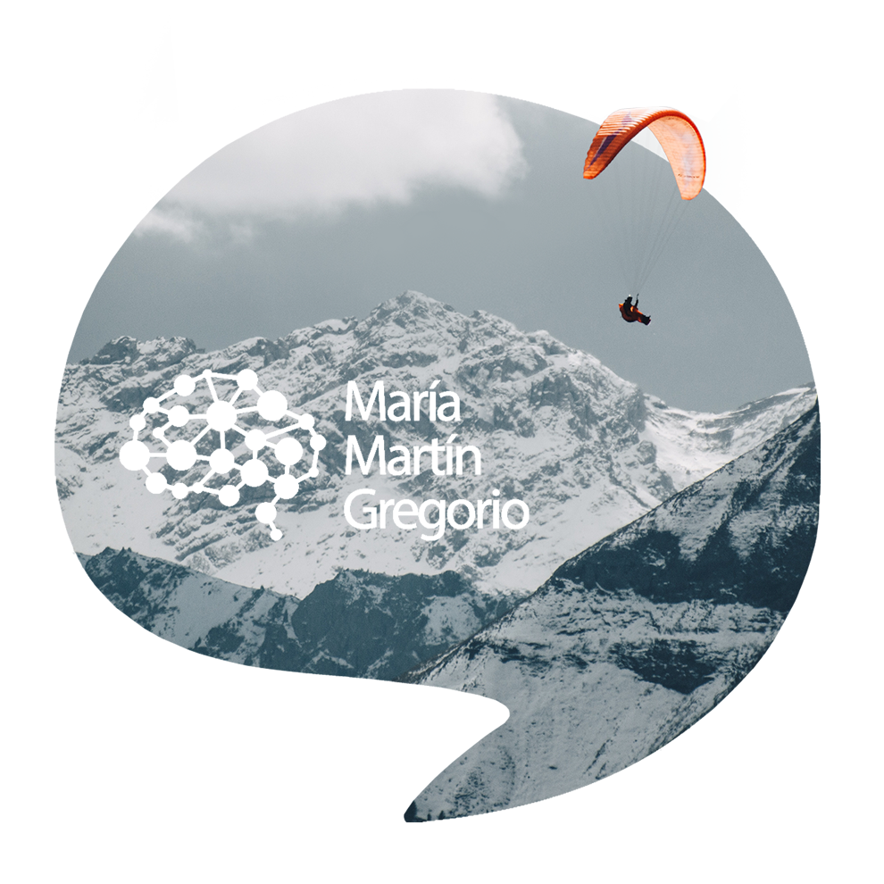 Logotipo con imagen y Logo de María Martín Gregorio Psicología